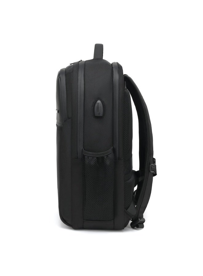 كول بيل CB-8301 Black 15Inch Dual-Tone Design Laptop Backpack - Image 4